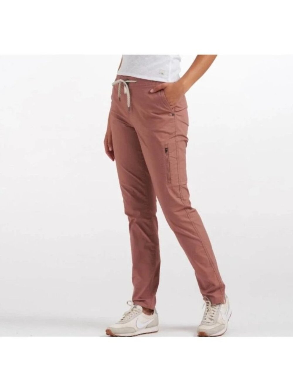 Vuori Ripstop Organic Cotton Pants in Copper Size S